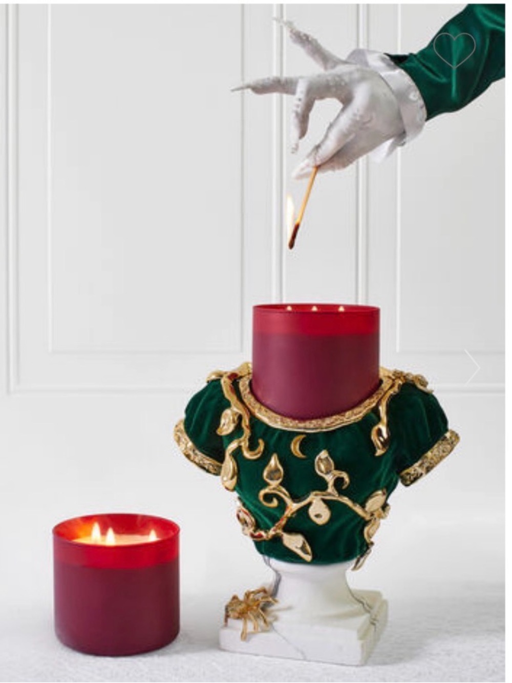 NEW Ivy Headless Bust 3-Wick Pedestal ORIGINAL BOX Bath & Body Works
